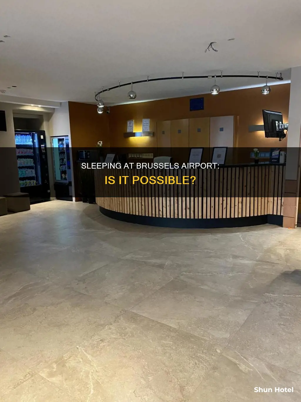 can you sleep in brussels airport