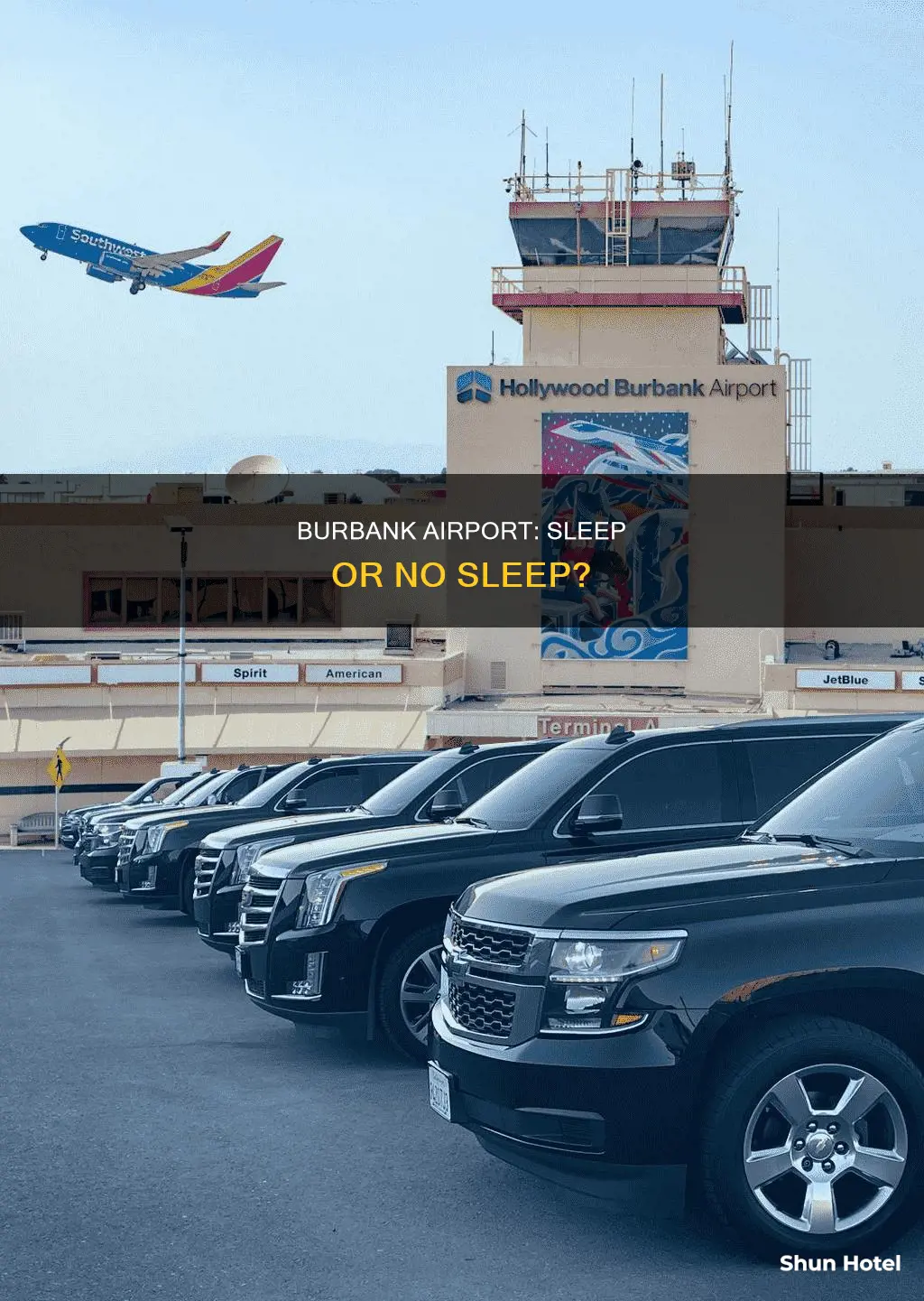 can you sleep in burbank airport