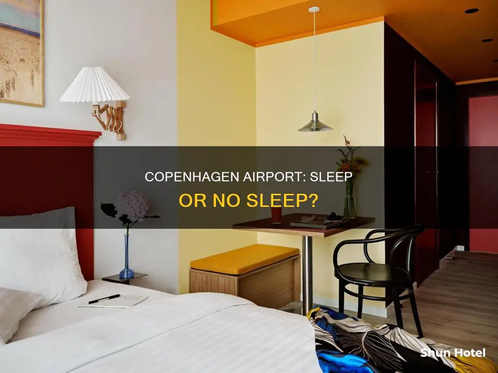 can you sleep in copenhagen airport