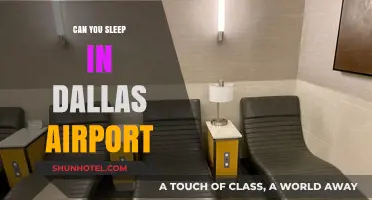 Dallas Airport: A Place to Sleep or Not?