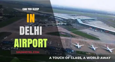 Delhi Airport: Sleep or No Sleep?