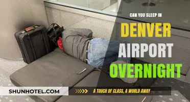 Denver Airport Overnight: Where to Sleep?