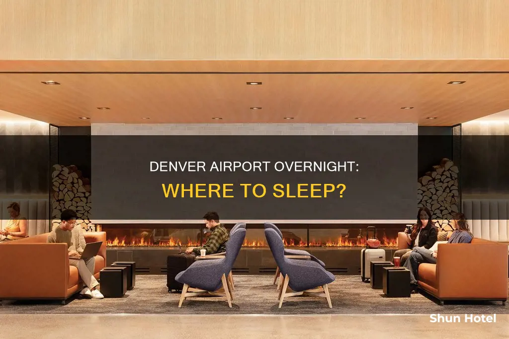 can you sleep in denver airport overnight
