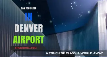 Denver Airport: A Place to Sleep?