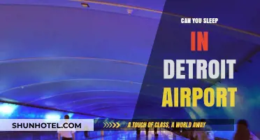 Sleeping at Detroit Airport: Is It Possible?