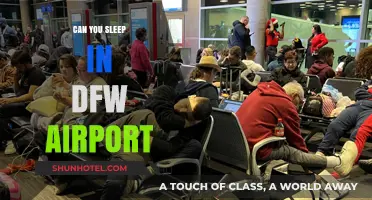 DFW Airport: A Place to Sleep or Not?