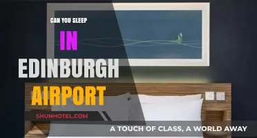 Edinburgh Airport: Sleep or No Sleep?