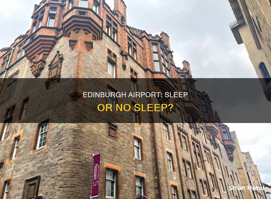 can you sleep in edinburgh airport