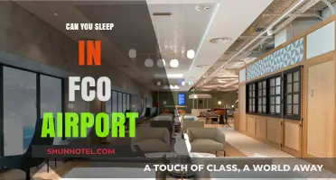 Sleeping at FCO Airport: Is it Possible?