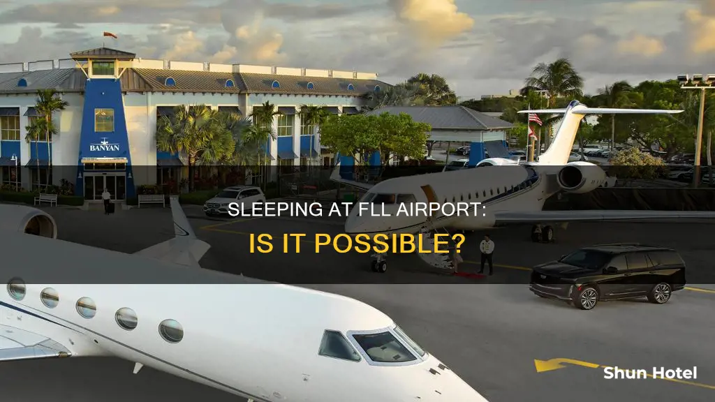 can you sleep in fll airport