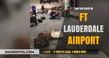 Sleeping at Fort Lauderdale Airport: Is it Possible?