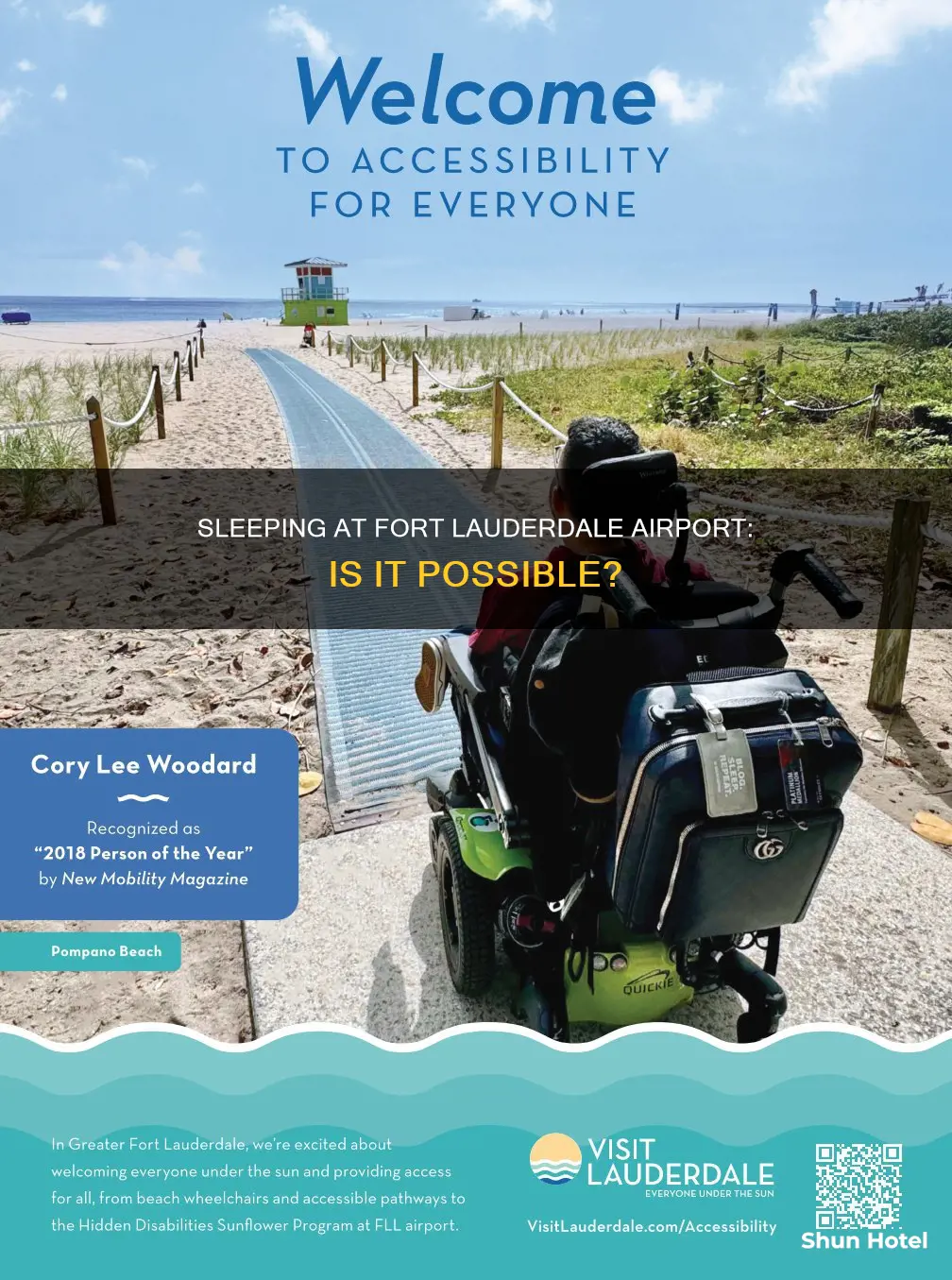 can you sleep in ft lauderdale airport