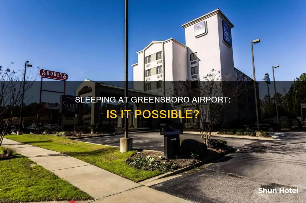 can you sleep in gso airport