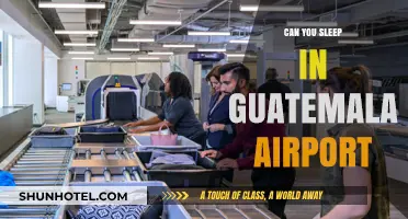 Guatemala Airport: A Place to Sleep?