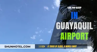 A Good Night's Sleep at Guayaquil Airport