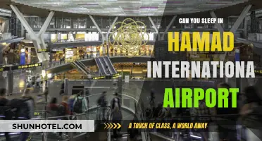 A Comfortable Sleep at Hamad International Airport