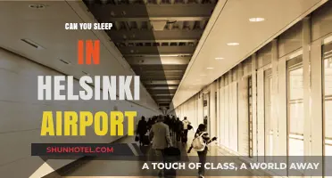 Helsinki Airport: A Good Place for Sleep?