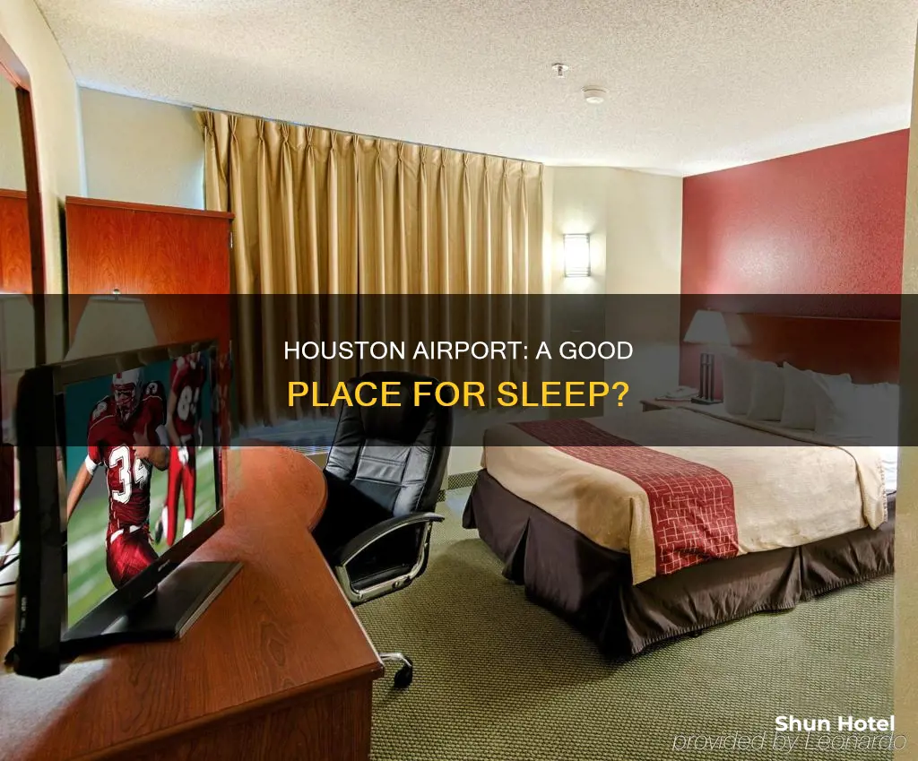 can you sleep in houston airport