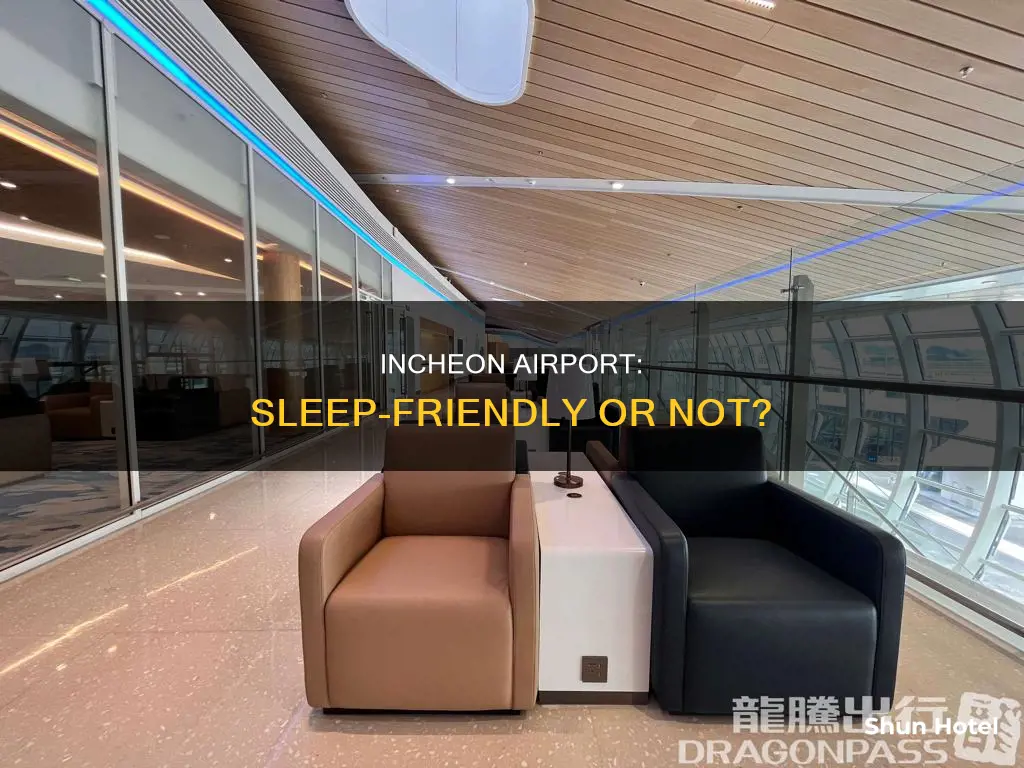 can you sleep in incheon airport