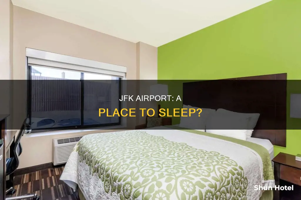 can you sleep in jfk airport