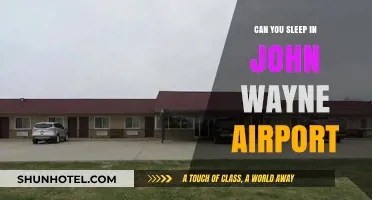 Sleeping at John Wayne Airport: Is It Possible?