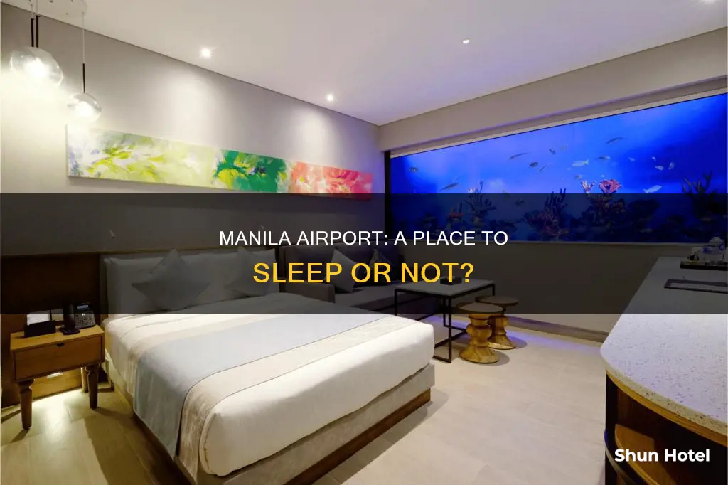 can you sleep in manila airport