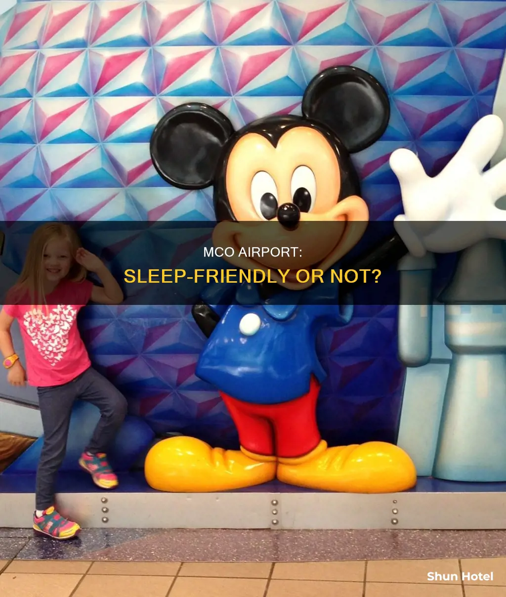 can you sleep in mco airport