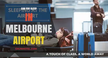 Sleeping at Melbourne Airport: A Guide