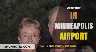 Minneapolis Airport: A Place for Sleeping Passengers