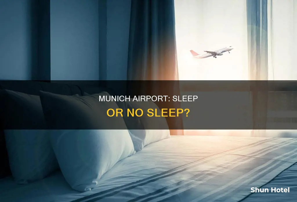 can you sleep in munich airport