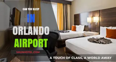 Orlando Airport: A Place to Sleep or Not?