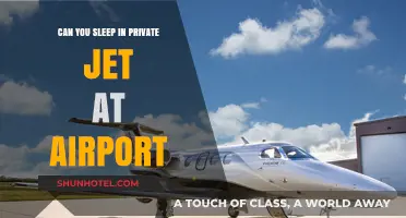 Private Jet Naps: Sleeping Arrangements While Parked at Airports