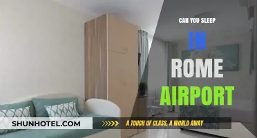 Sleeping in Rome Airport: Is it Possible?