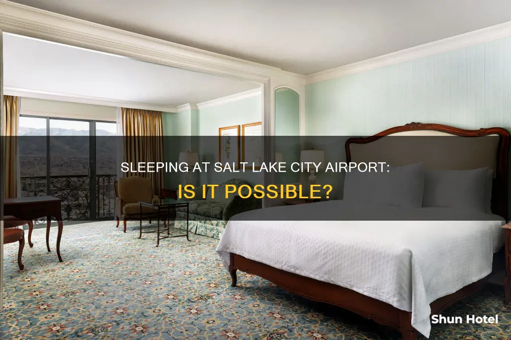 can you sleep in salt lake city airport