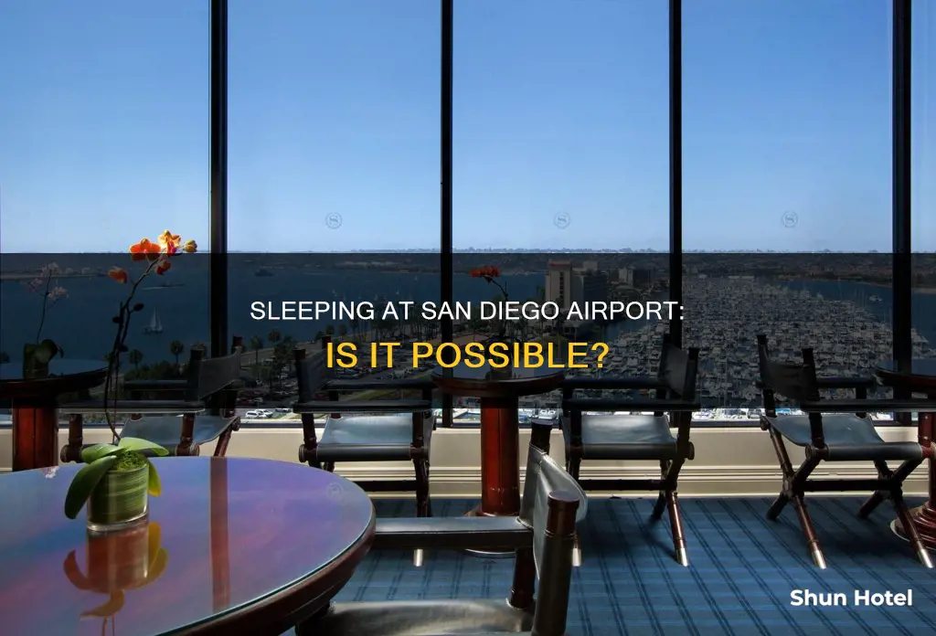 can you sleep in san diego airport