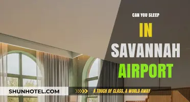 Savannah Airport: A Place to Sleep or Not?