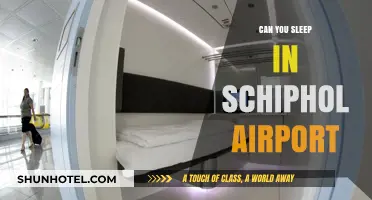 Sleeping at Schiphol Airport: Is it Possible?