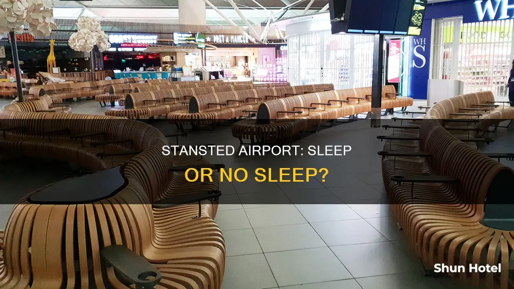 can you sleep in stansted airport