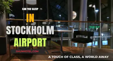 Stockholm Airport: Sleep or No Sleep?