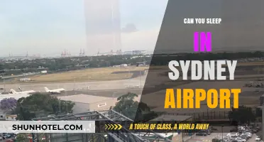 Sydney Airport: Sleeping Arrangements and Facilities