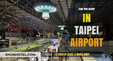 Taipei Airport: A Place for Sleep?
