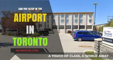 Sleeping in Toronto Airport: Is it Allowed?