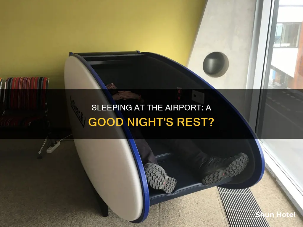 can you sleep in the airport overnight