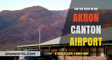 Sleeping at Akron-Canton Airport: Is it Possible?