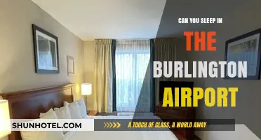 Burlington Airport: A Place to Sleep?