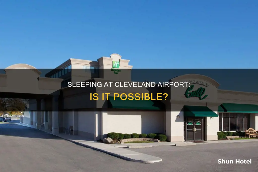 can you sleep in the cleveland airport