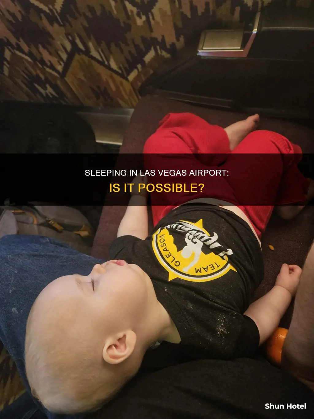 can you sleep in the las vegas airport