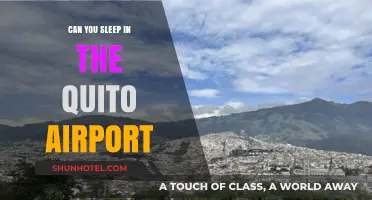 Sleeping at Quito Airport: Is it Possible?