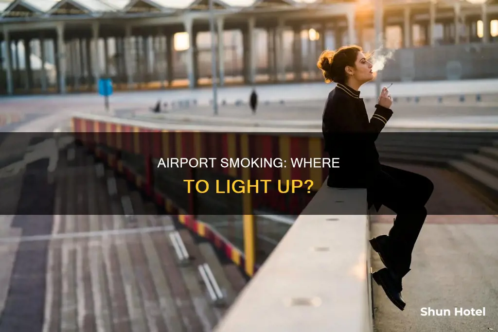 can you smoke at airport
