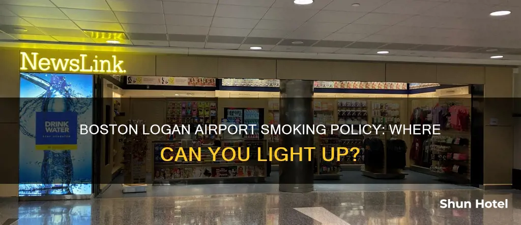 can you smoke at boston logan airport
